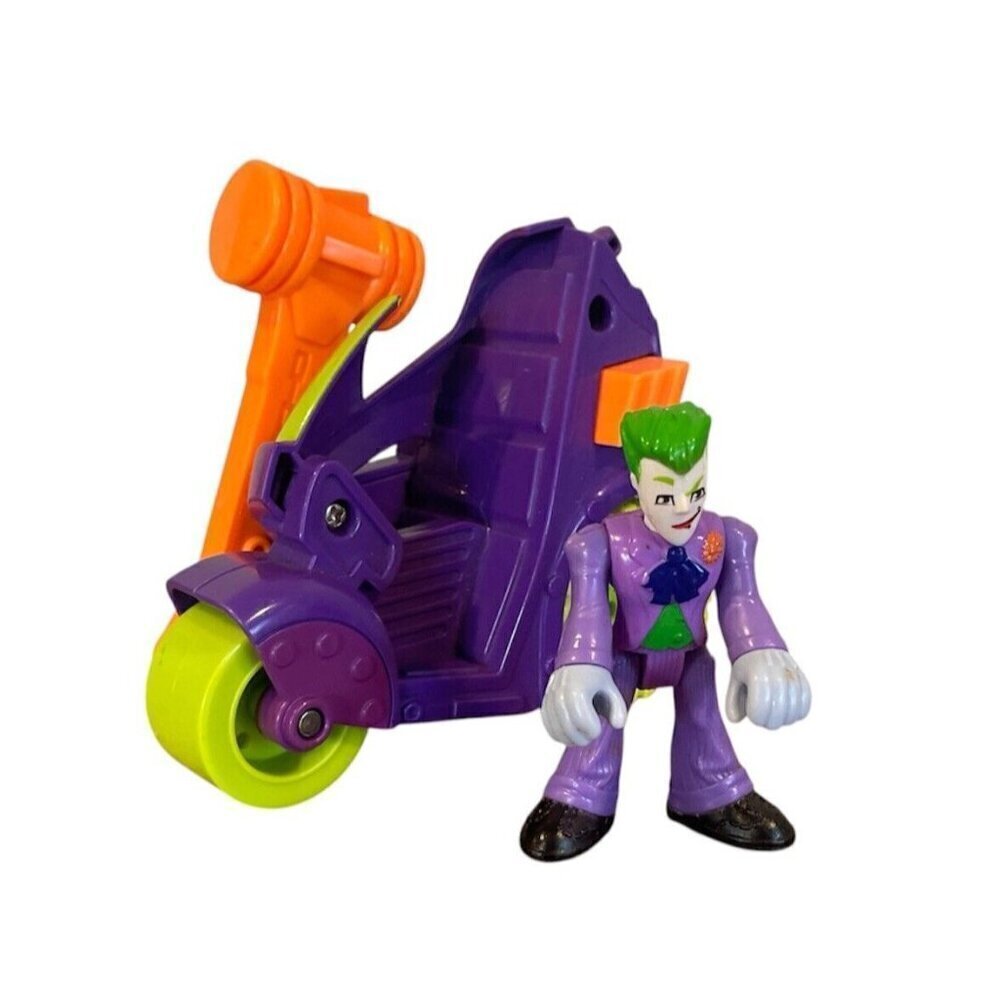 Imaginext The Joker Hammer Bike Toy Vehicle Batman Dc Super Friends Figures